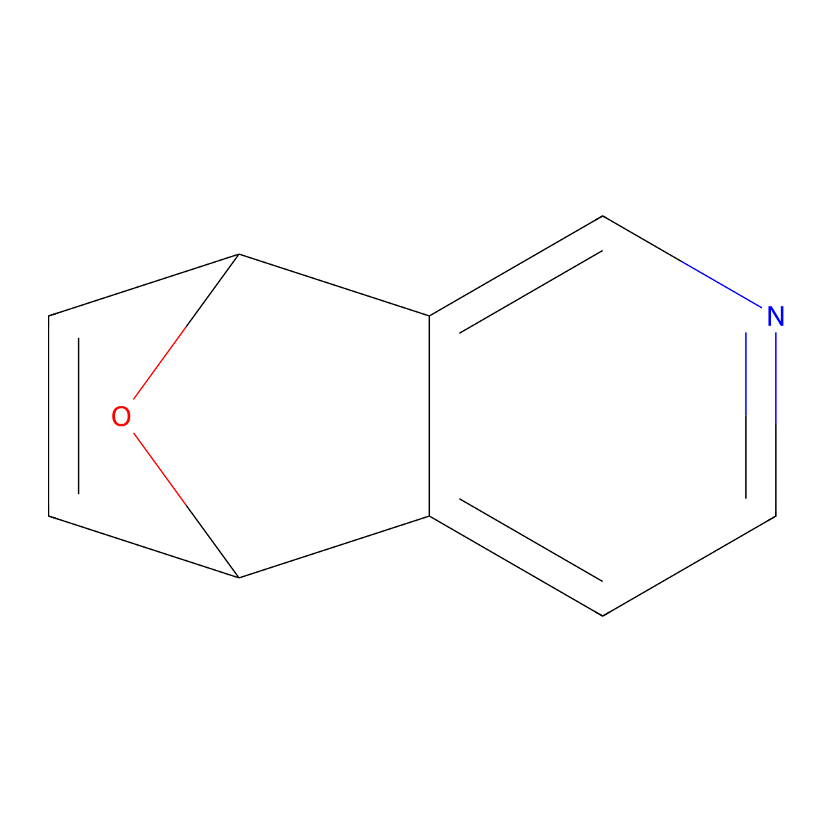 5,8-Epoxyisoquinoline, 5,8-dihydro- molecular structure, CAS 40247-40-3