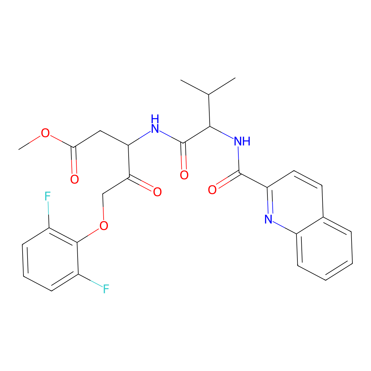 Q-VD(OMe)-OPh molecular structure, CAS 402592-44-3