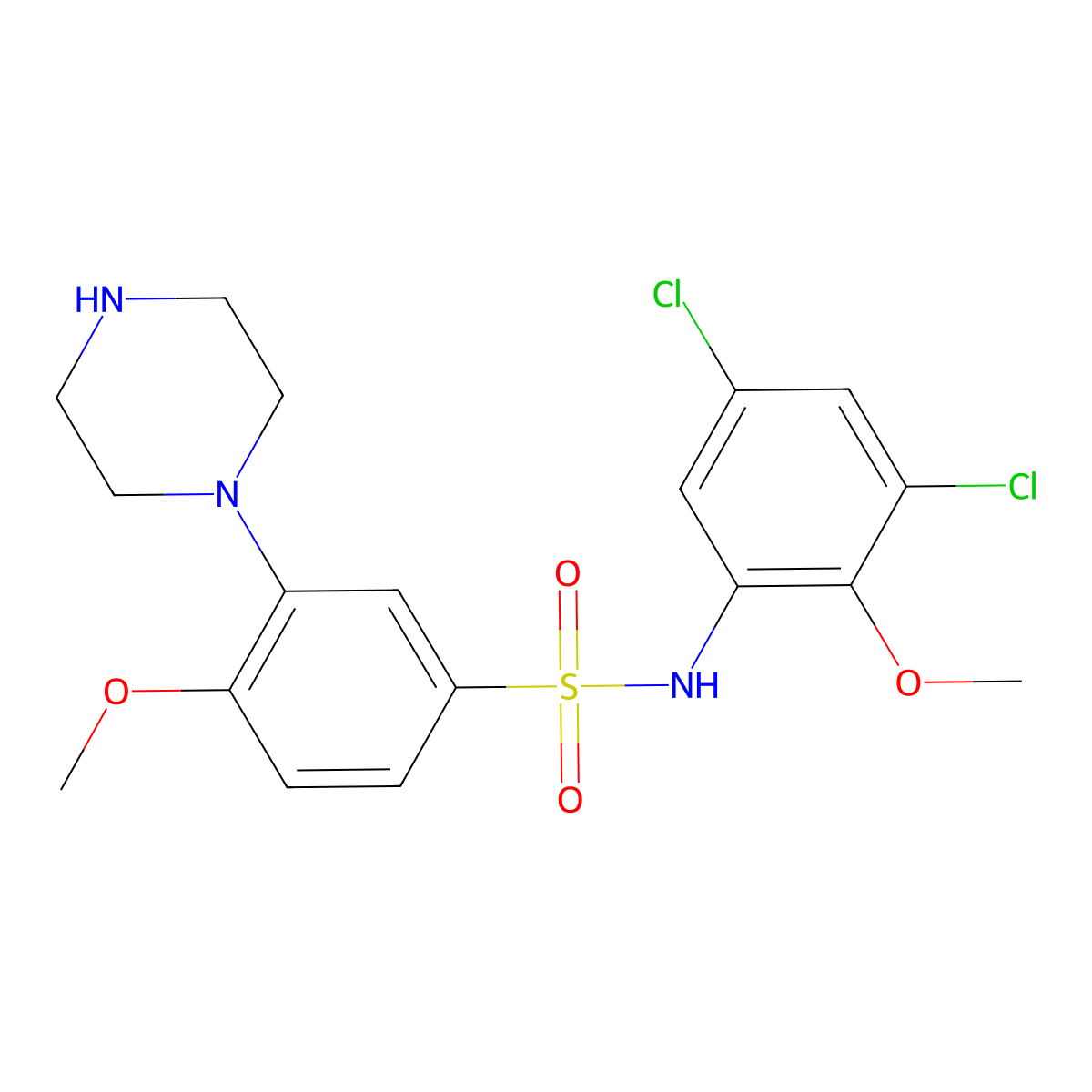 SB-399885 molecular structure, CAS 402713-80-8