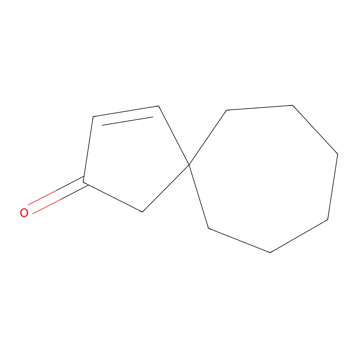 Spiro[4.6]undec-3-en-2-one molecular structure, CAS 402858-09-7