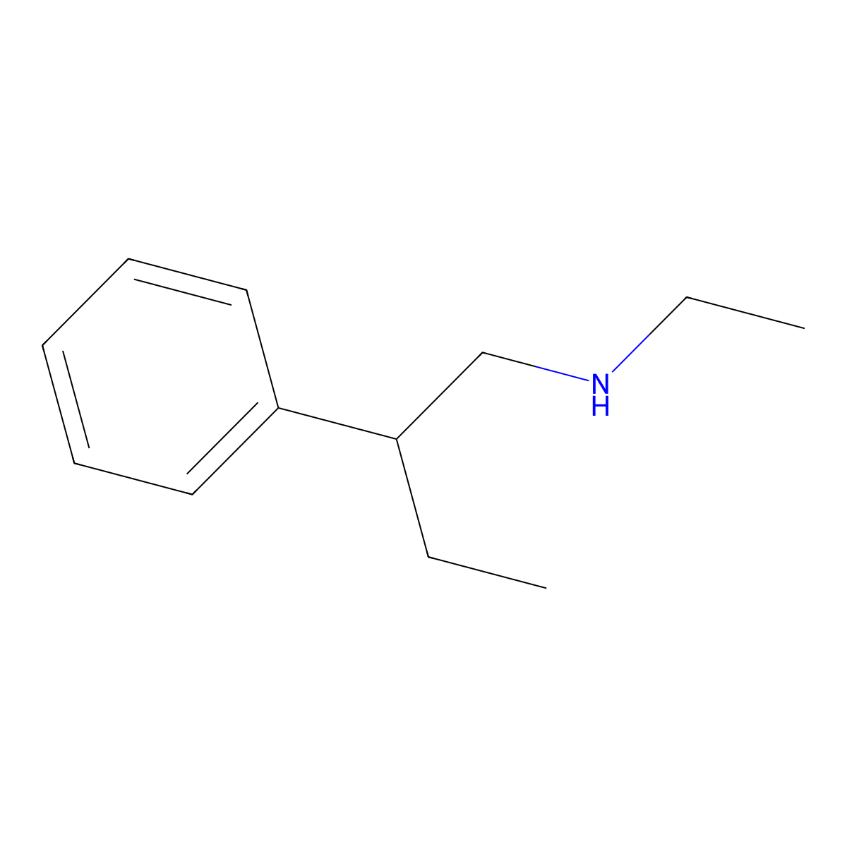 Ethyl(2-phenylbutyl)amine molecular structure, CAS 402920-83-6
