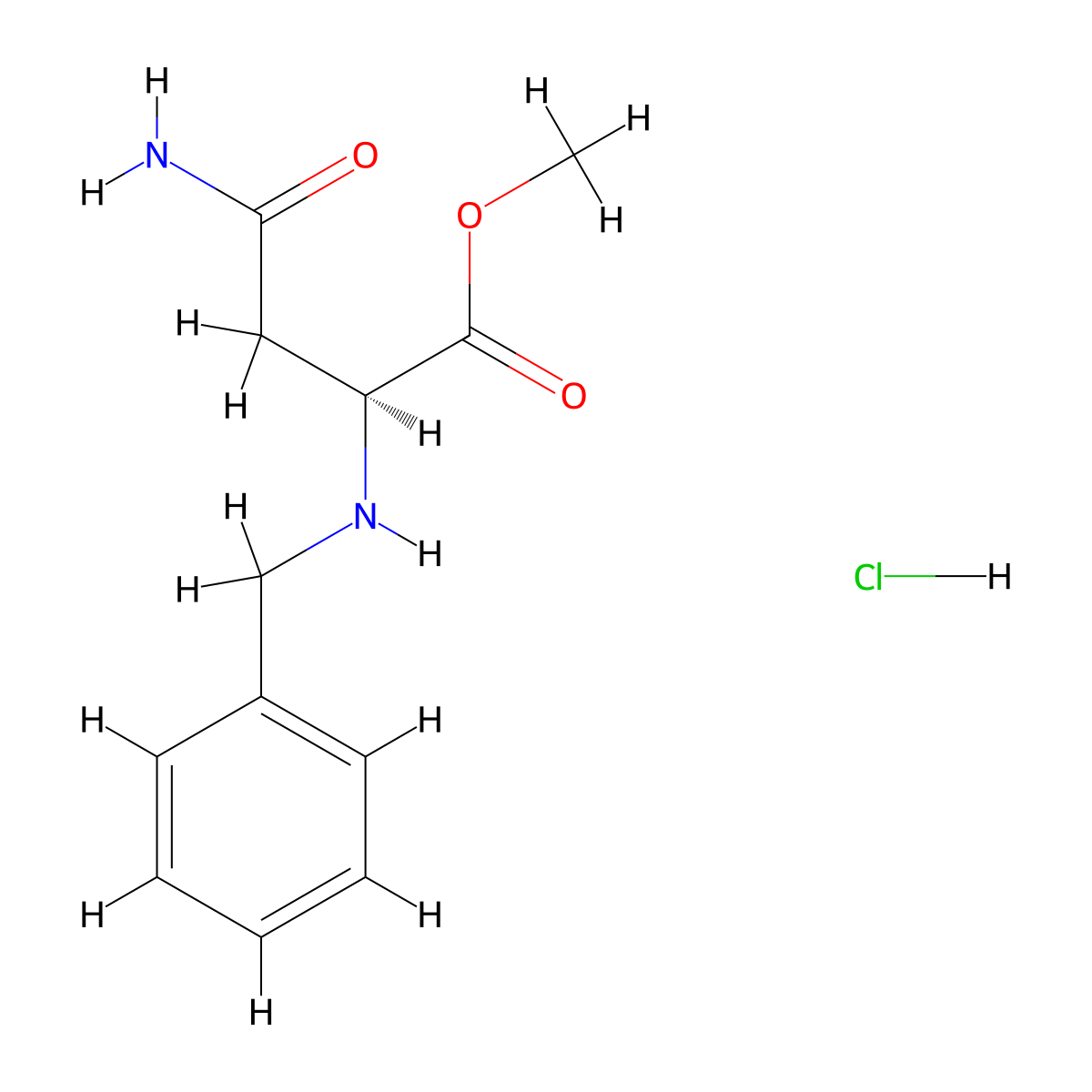 Bzl-asn-ome hcl molecular structure, CAS 402929-49-1