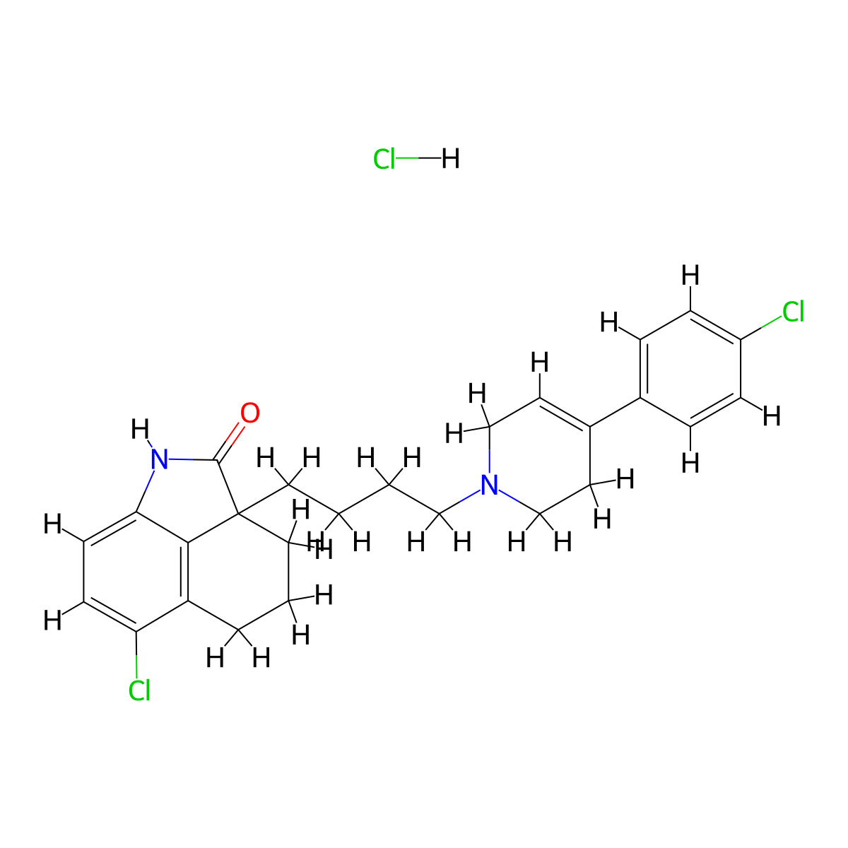 DR 4485 hydrochloride molecular structure, CAS 402942-53-4