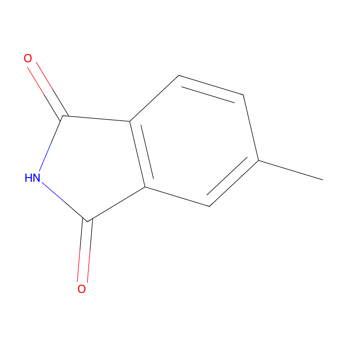 5-methyl-2,3-dihydro-1H-isoindole-1,3-dione molecular structure, CAS 40314-06-5