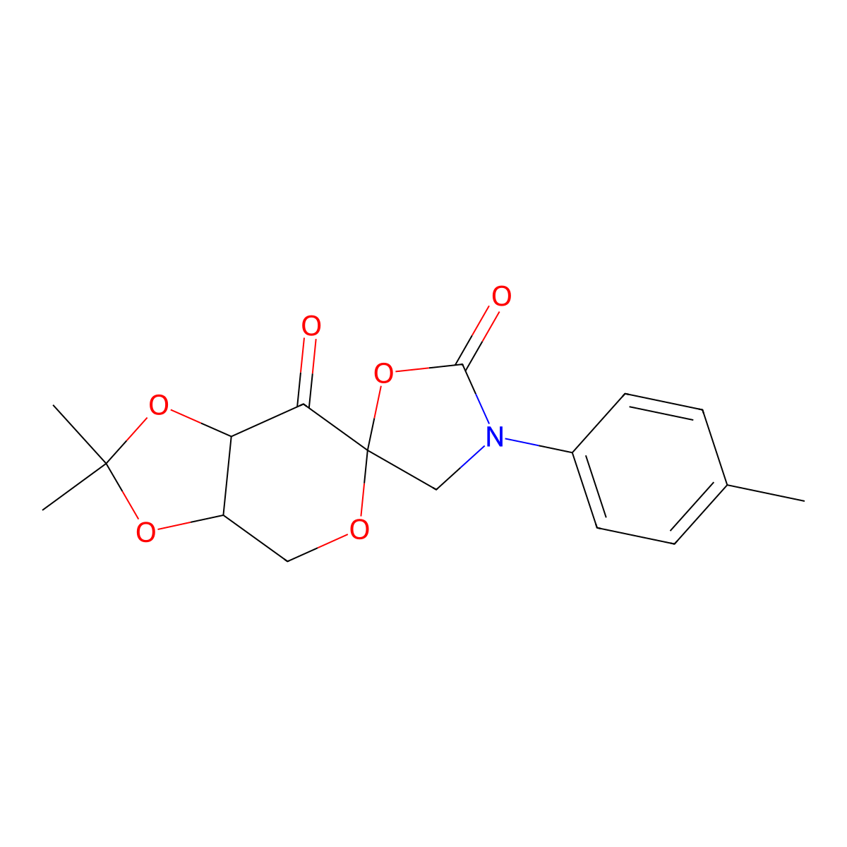 Shi Epoxidation Oxazolidinone Methyl Catalyst molecular structure, CAS 403501-30-4