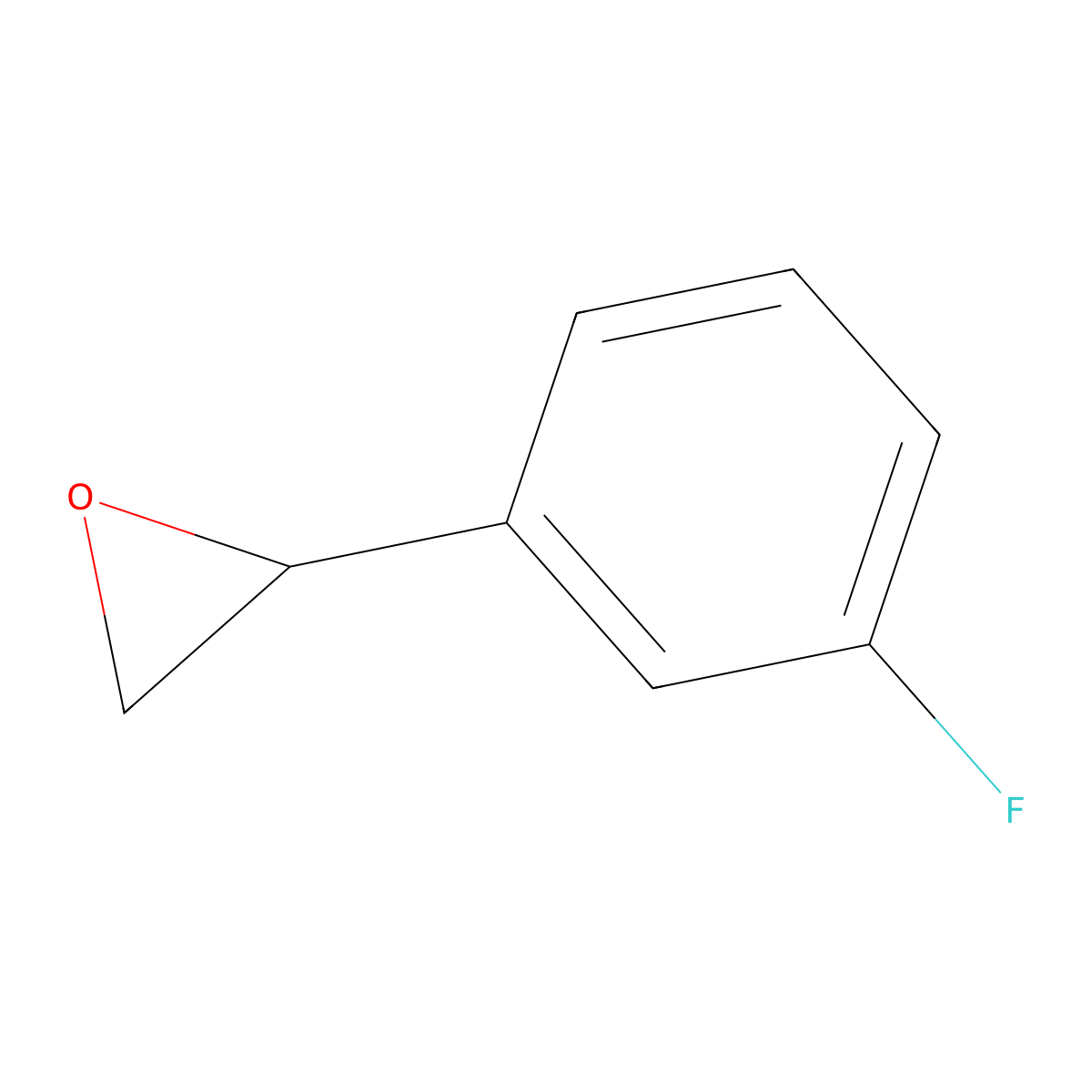 (2S)-2-(3-fluorophenyl)oxirane molecular structure, CAS 403501-35-9