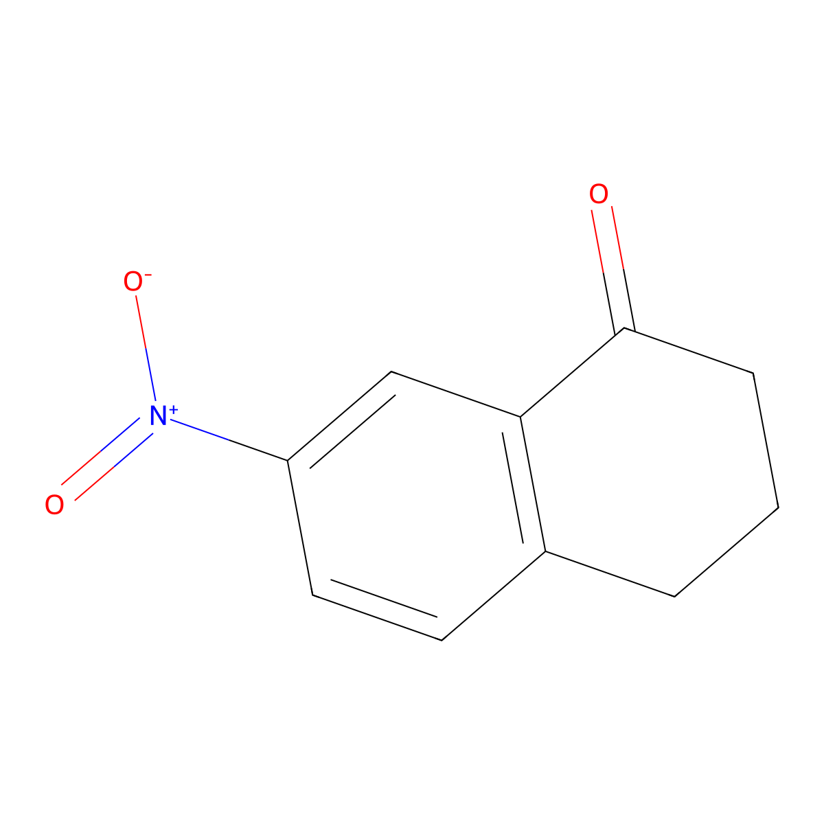 7-Nitro-1-tetralone molecular structure, CAS 40353-34-2