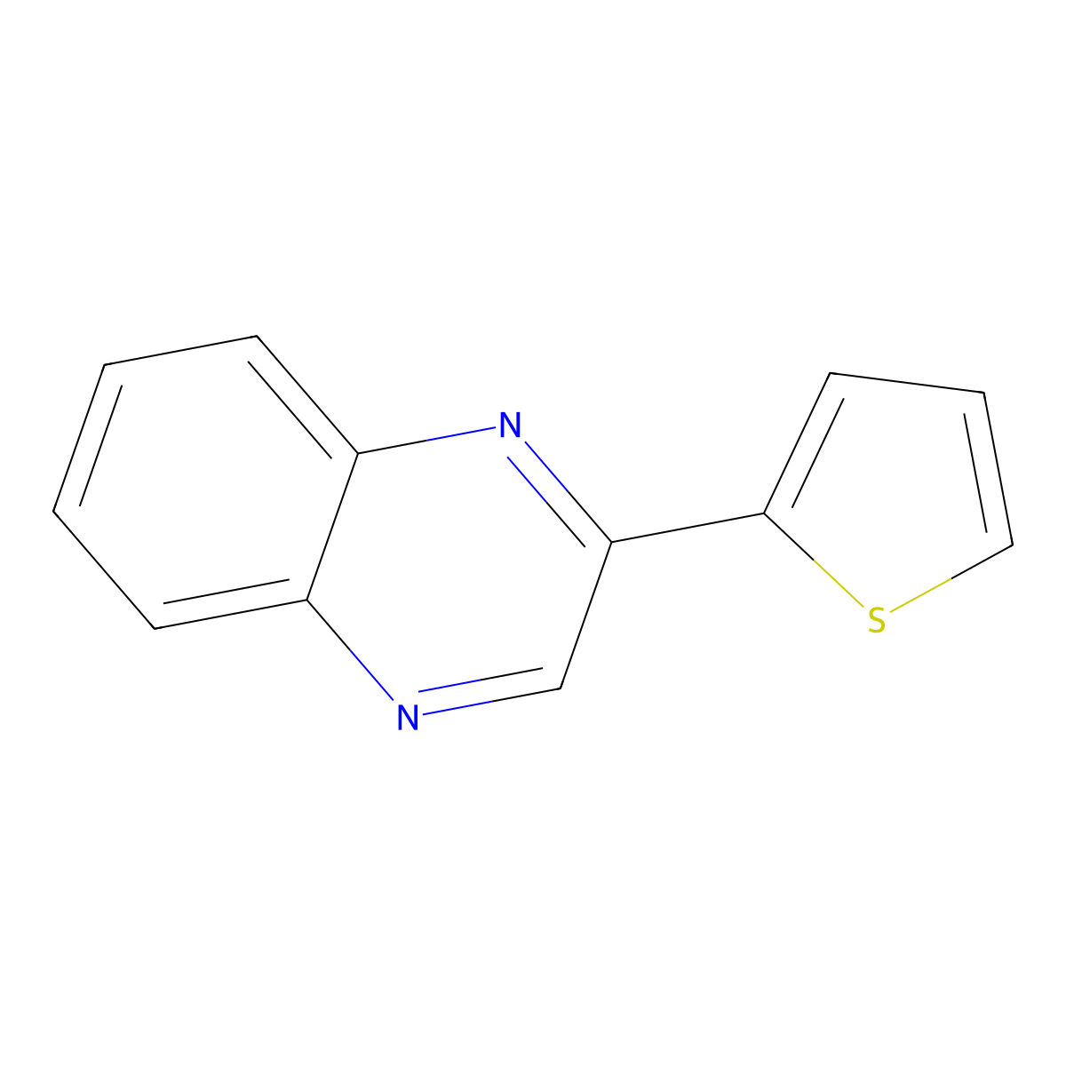 2-(2-Thienyl)quinoxaline molecular structure, CAS 40353-41-1