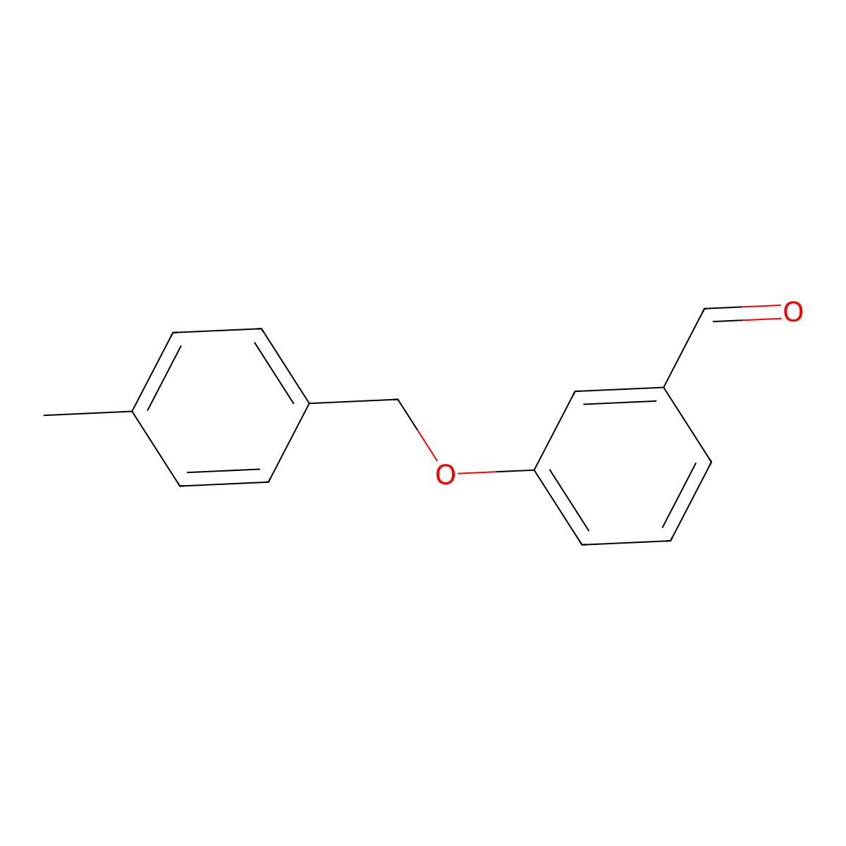3-[(4-Methylbenzyl)oxy]benzaldehyde molecular structure, CAS 40359-58-8