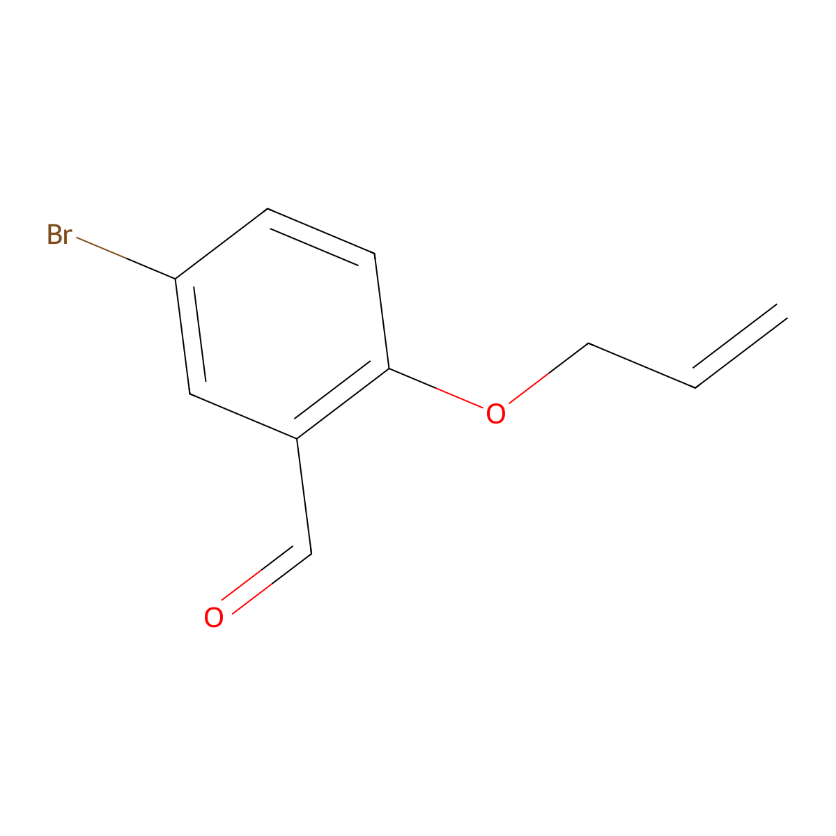 2-(Allyloxy)-5-bromobenzaldehyde molecular structure, CAS 40359-62-4