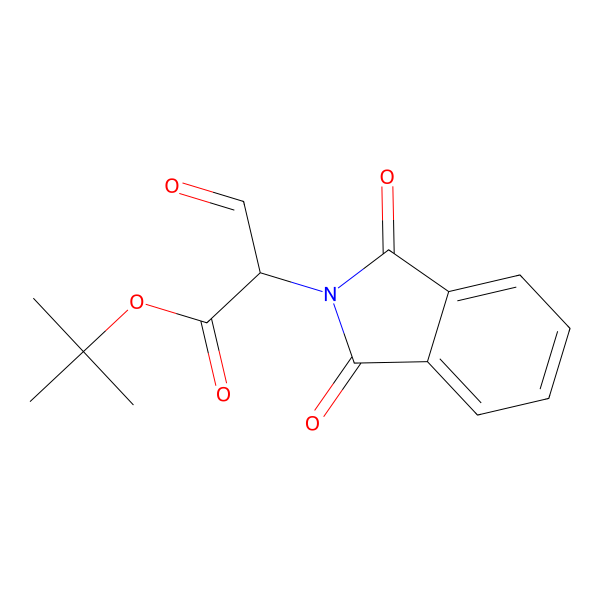 Tert-butyl 2-(1,3-dioxo-1,3-dihydro-2h-isoindol-2-yl)-3-oxopropanoate molecular structure, CAS 40367-35-9