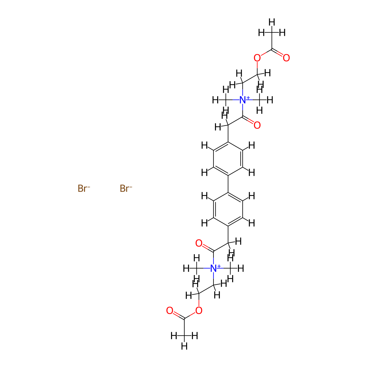 Acetyl-seco-hemicholinium-3 molecular structure, CAS 40374-51-4
