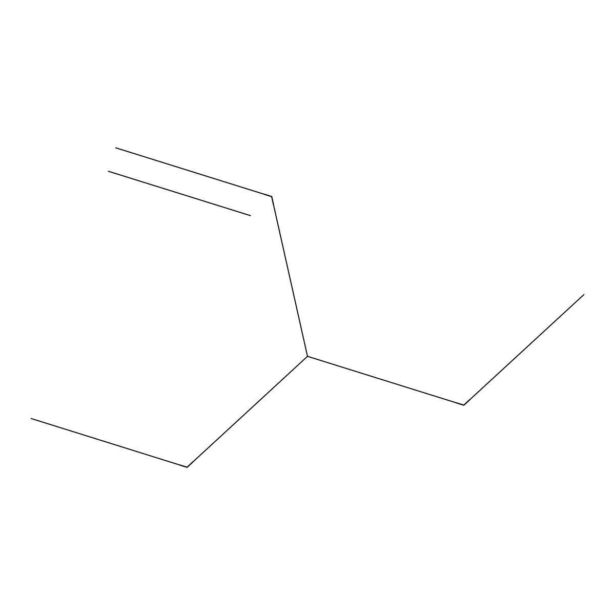 3-Ethyl-1-pentene molecular structure, CAS 4038-04-4