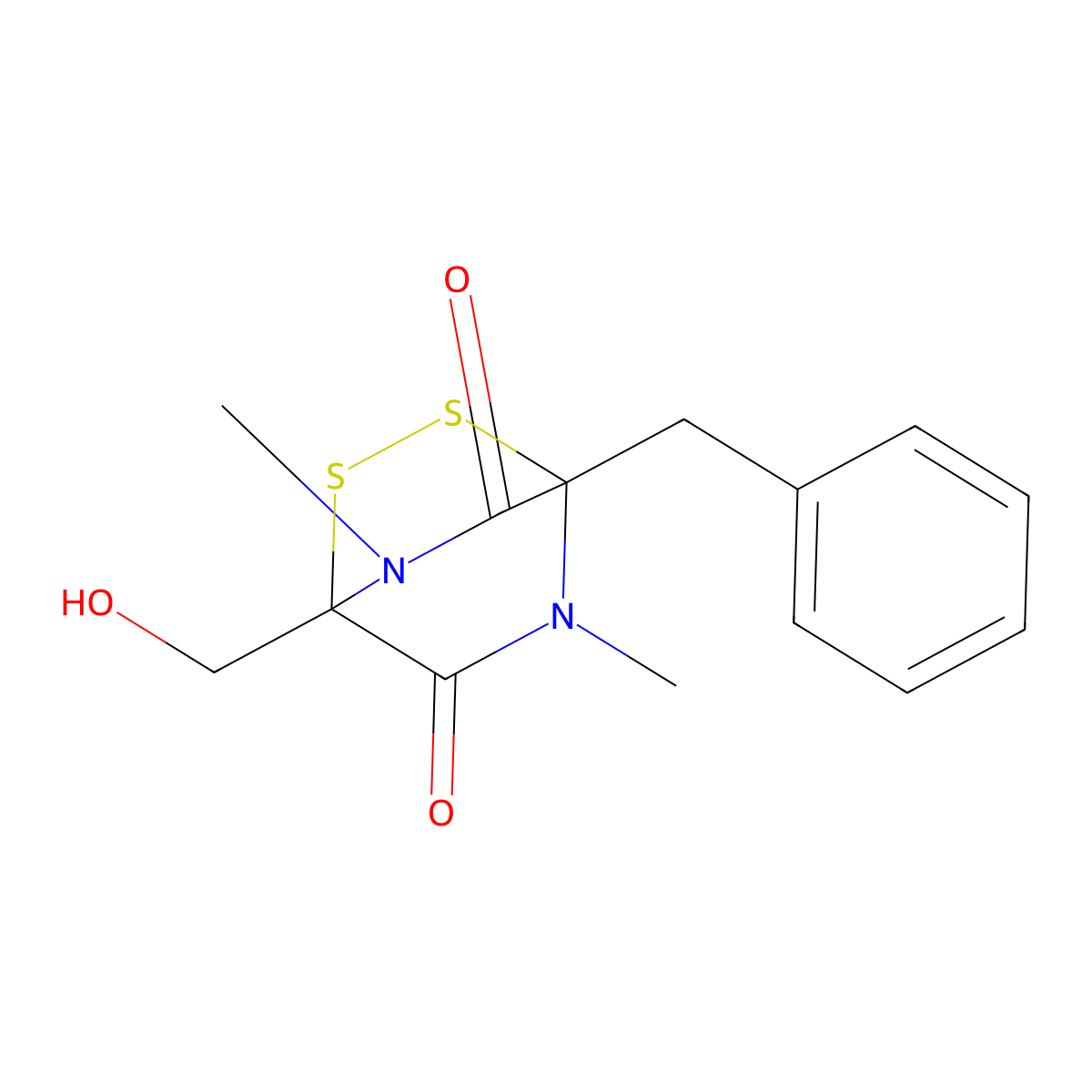 Hyalodendrin molecular structure, CAS 40380-24-3