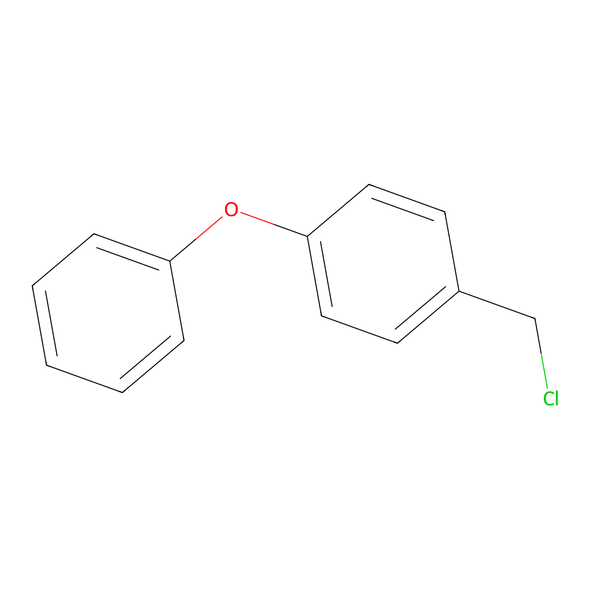 1-(Chloromethyl)-4-phenoxybenzene molecular structure, CAS 4039-92-3