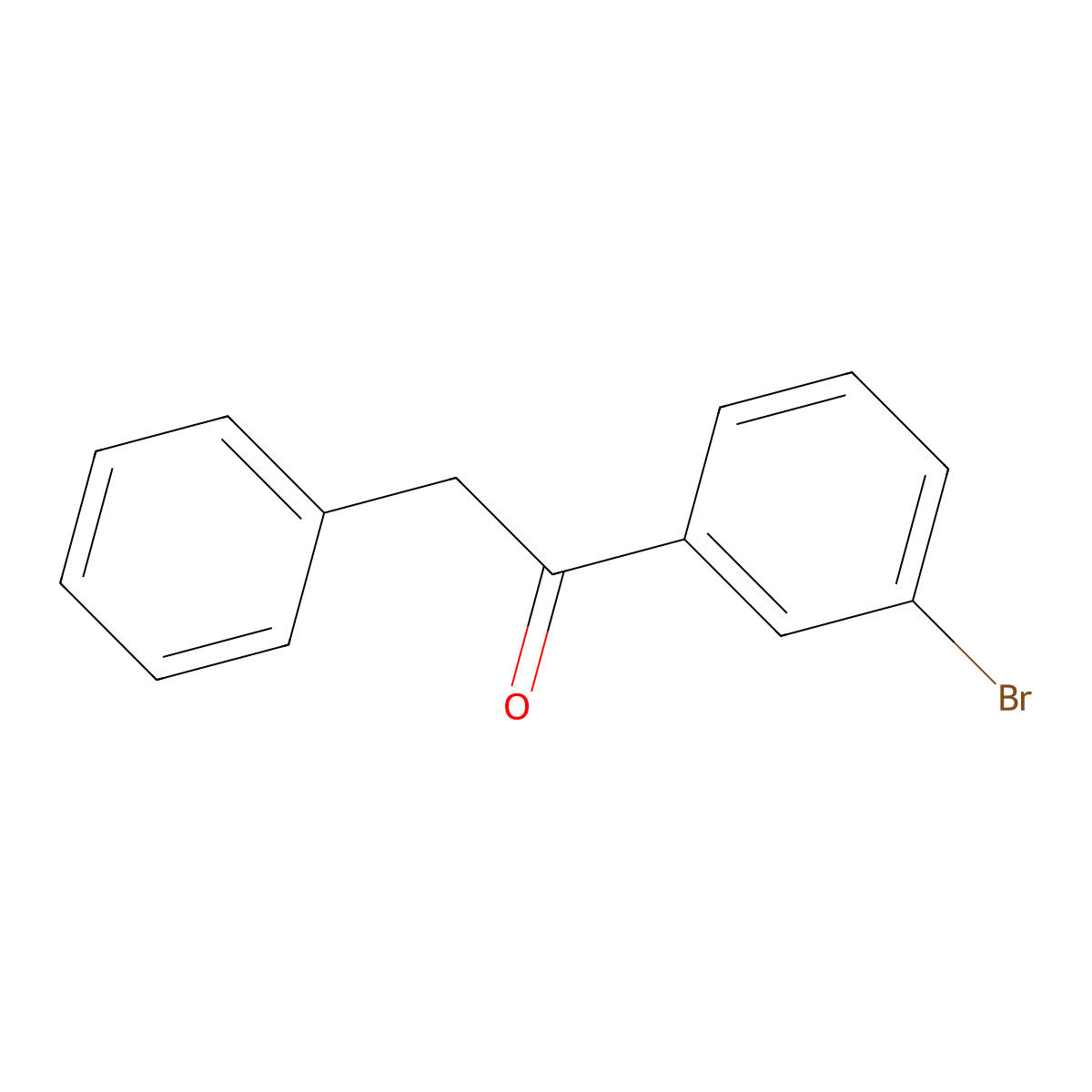 3'-Bromo-2-Phenylacetophenone molecular structure, CAS 40396-53-0