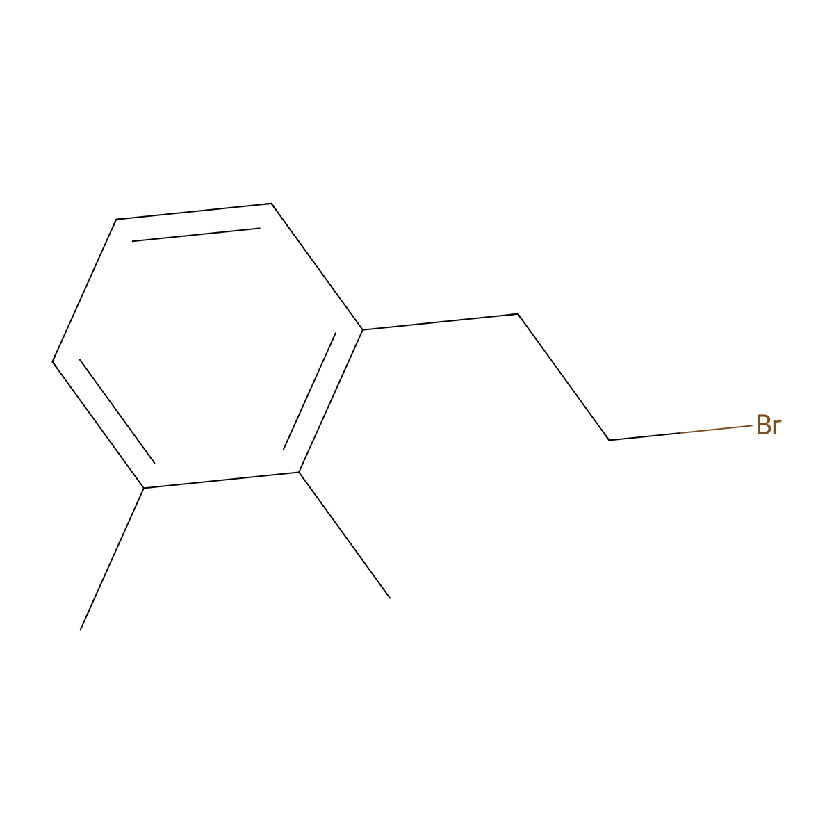 1-(2-Bromoethyl)-2,3-dimethylbenzene molecular structure, CAS 40420-20-0