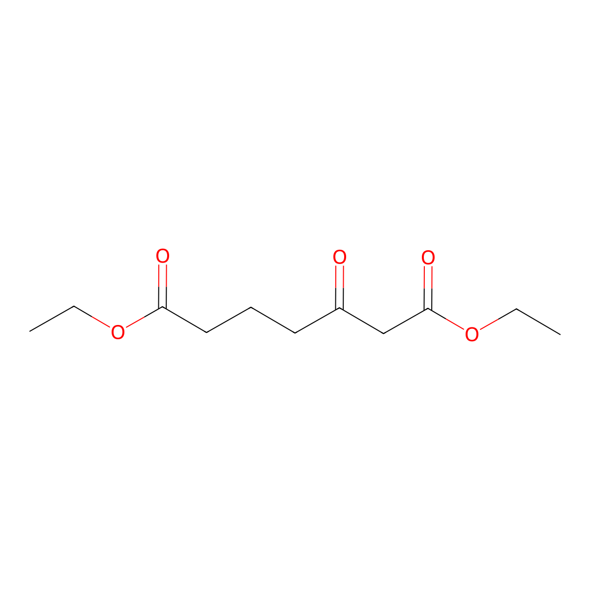 Diethyl 3-oxoheptanedioate molecular structure, CAS 40420-22-2
