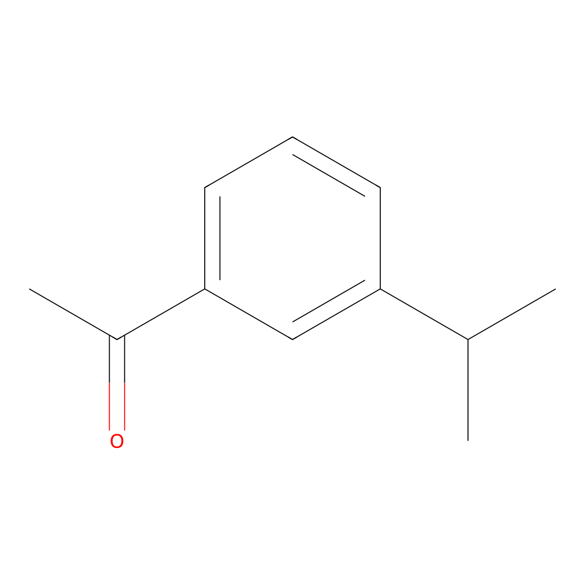 1-[3-(Propan-2-yl)phenyl]ethan-1-one molecular structure, CAS 40428-87-3
