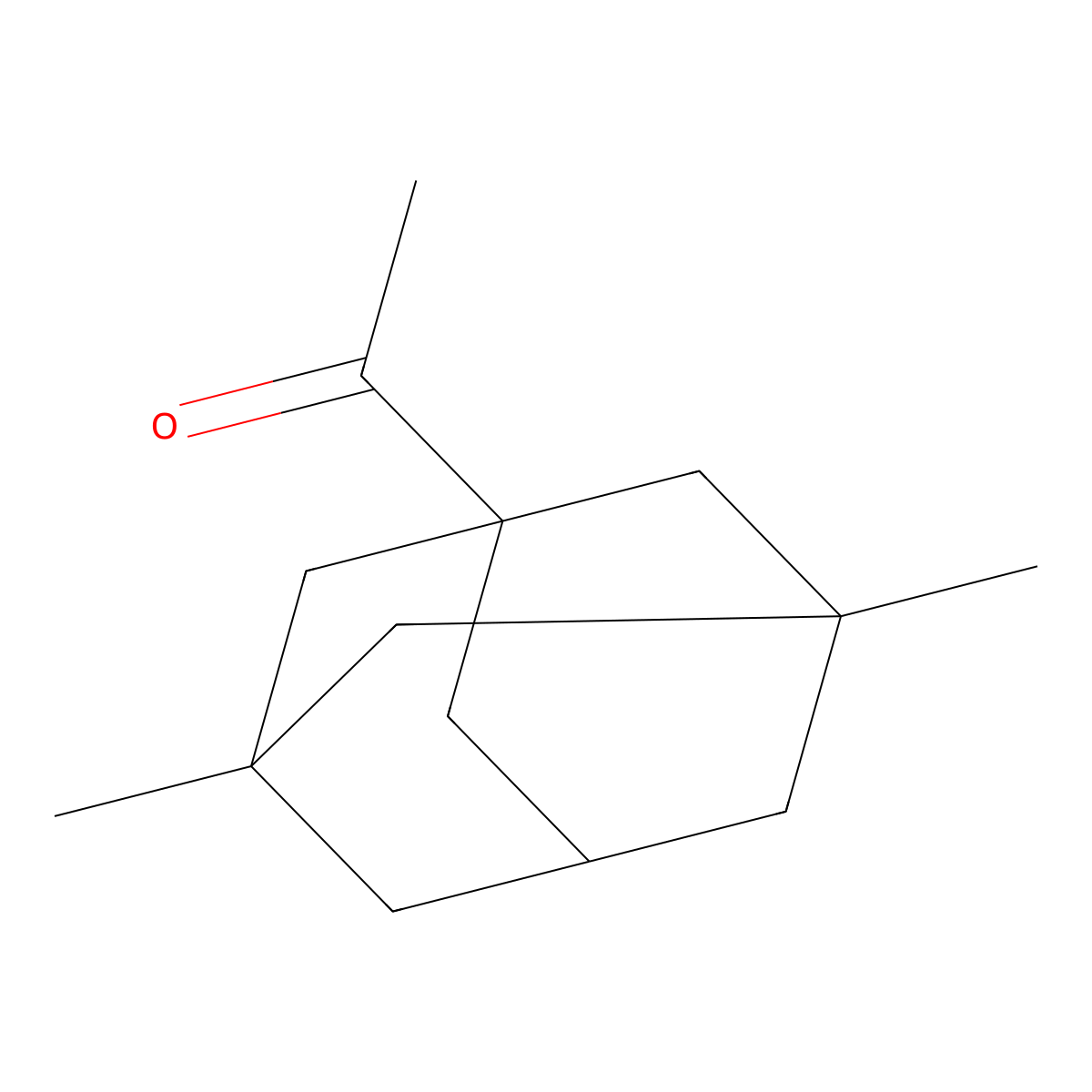 1-Acetyl-3,5-dimethyl Adamantane molecular structure, CAS 40430-57-7