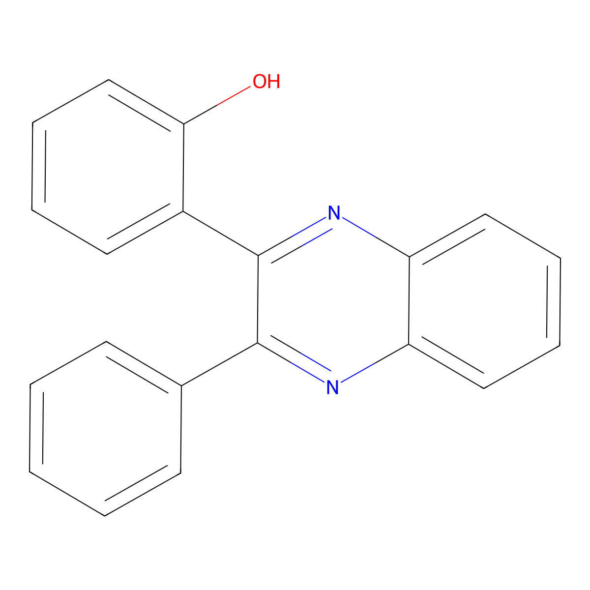 2-(3-Phenylquinoxalin-2-yl)phenol molecular structure, CAS 404344-15-6
