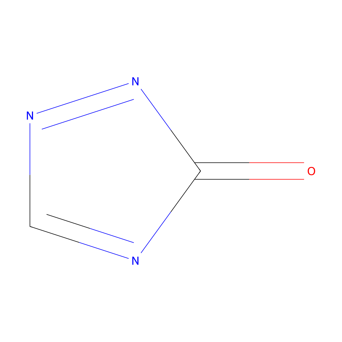 3H-1,2,4-Triazol-3-one molecular structure, CAS 4045-72-1