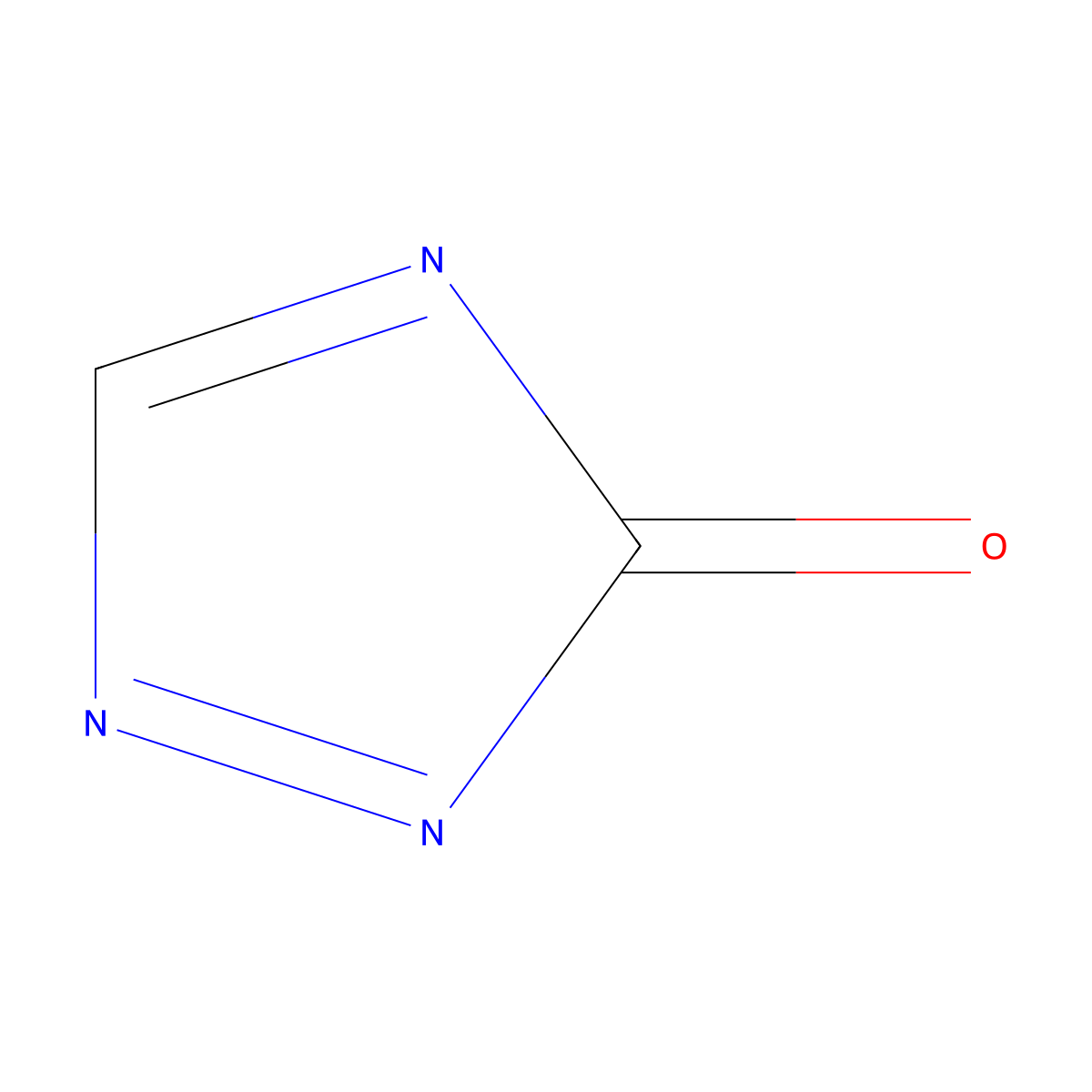 3H-1,2,4-Triazol-3-one molecular structure, CAS 4045-72-1