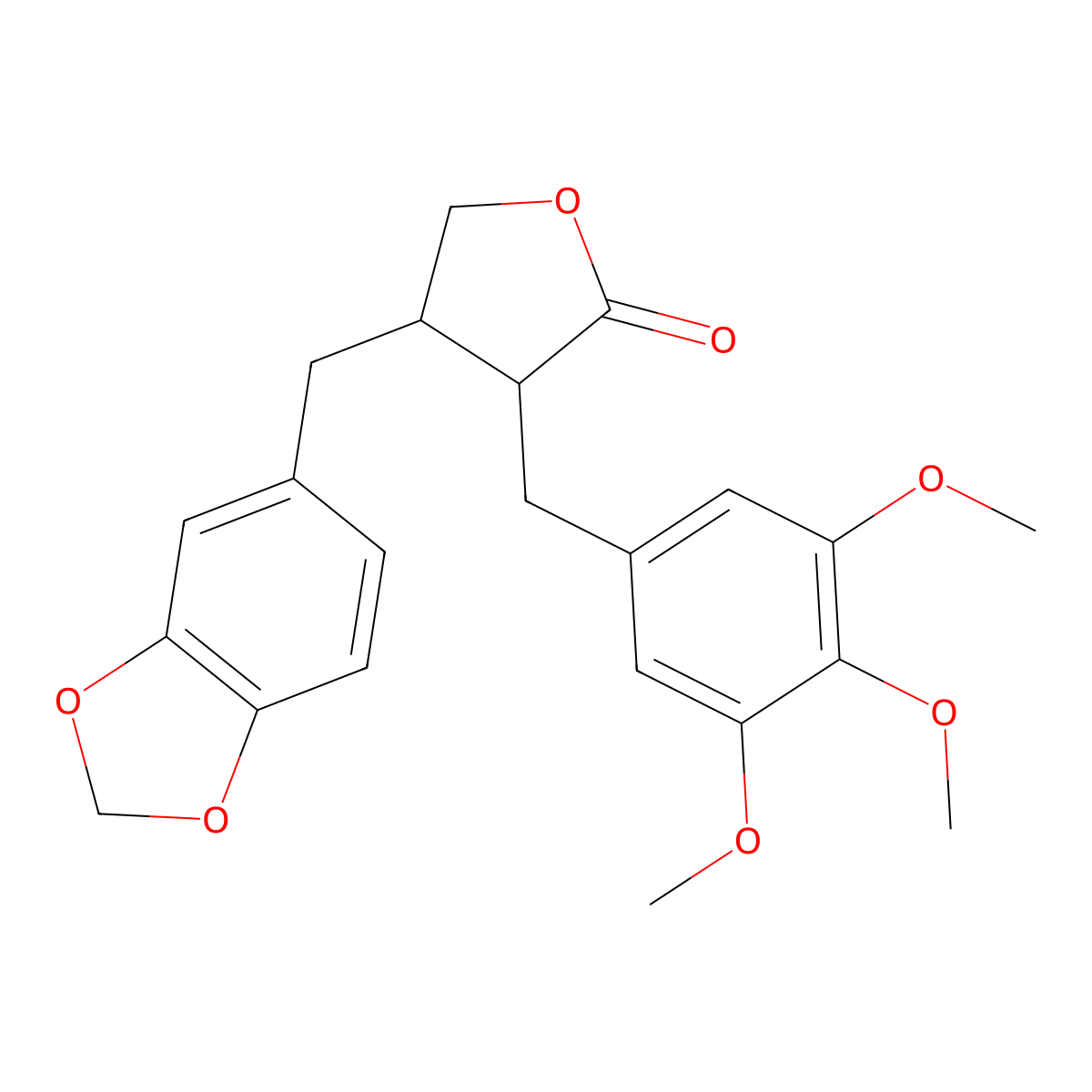Yatein molecular structure, CAS 40456-50-6