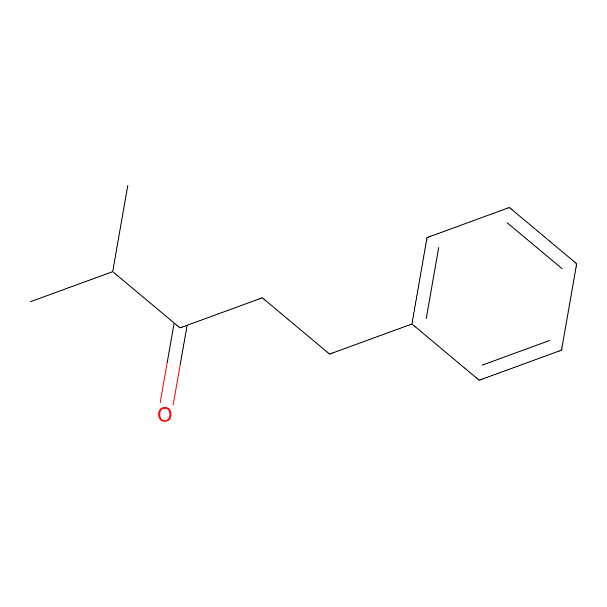 4-Methyl-1-phenylpentan-3-one molecular structure, CAS 40463-09-0