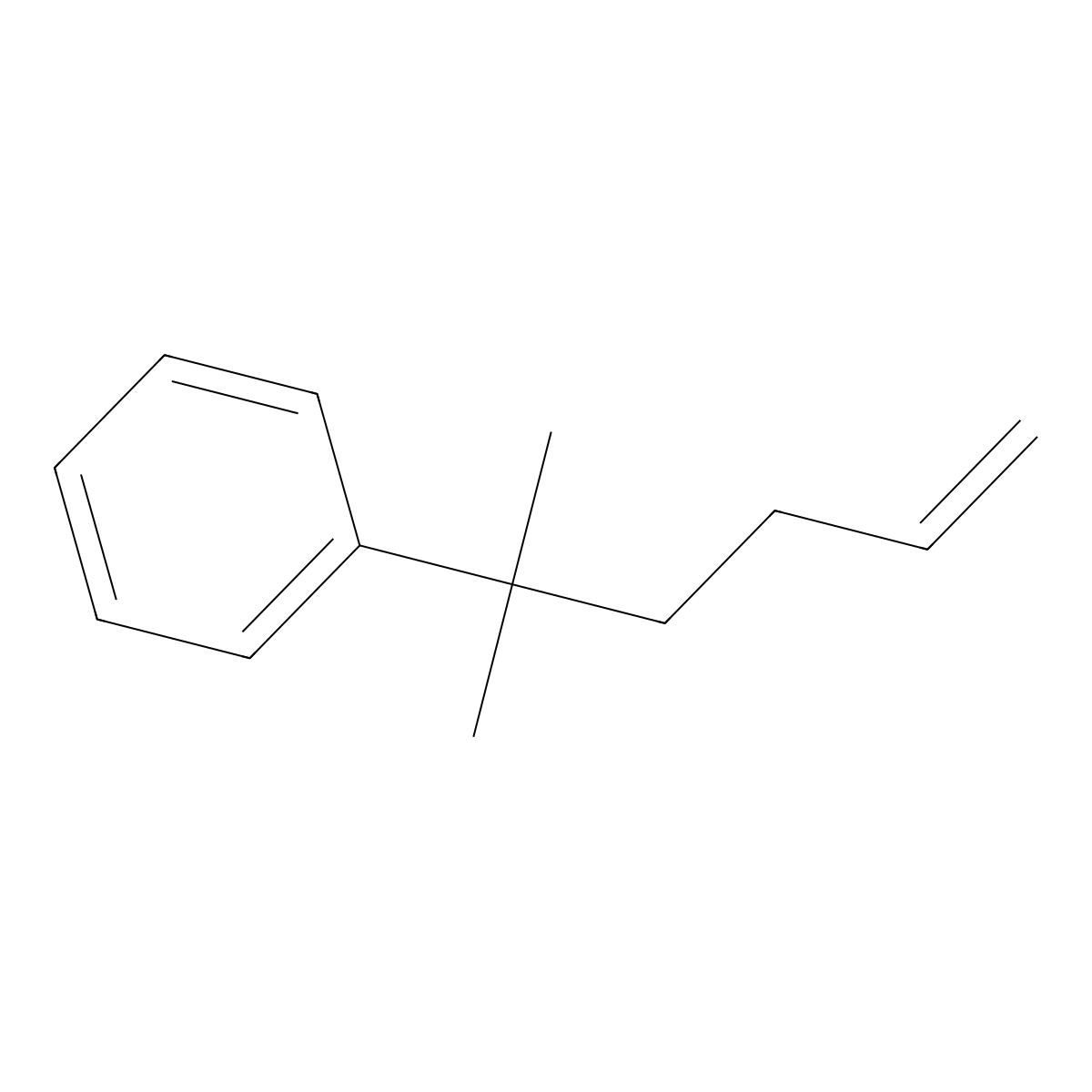 (2-Methylhex-5-en-2-yl)benzene molecular structure, CAS 40463-12-5