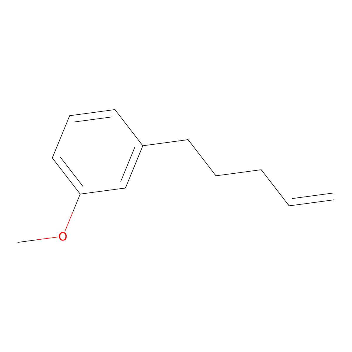 5-(3-Methoxyphenyl)-1-pentene molecular structure, CAS 40463-20-5