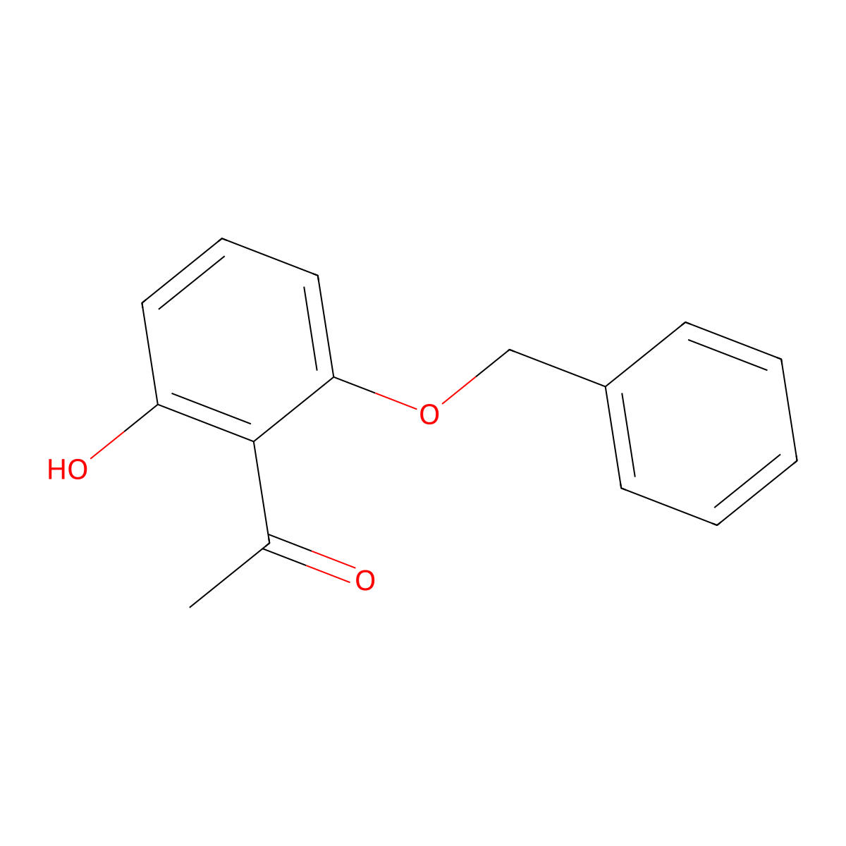 1-[2-(Benzyloxy)-6-hydroxyphenyl]ethan-1-one molecular structure, CAS 4047-24-9