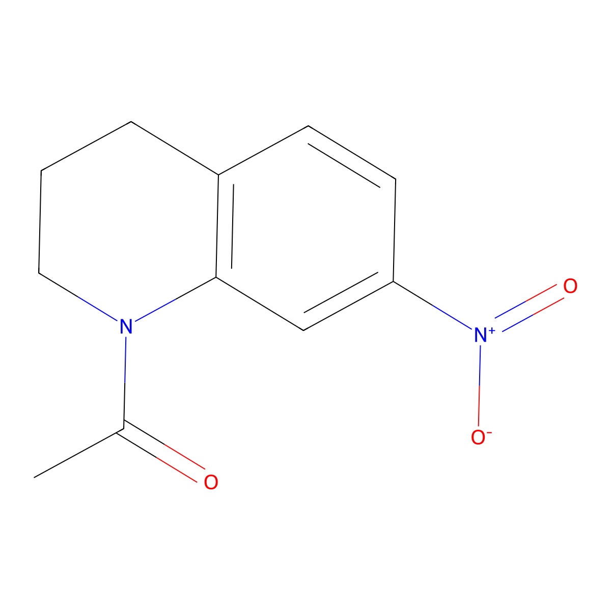1-(7-Nitro-3,4-dihydroquinolin-1(2H)-yl)ethanone molecular structure, CAS 40484-66-0