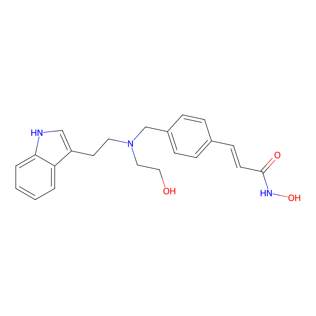 Dacinostat molecular structure, CAS 404951-53-7