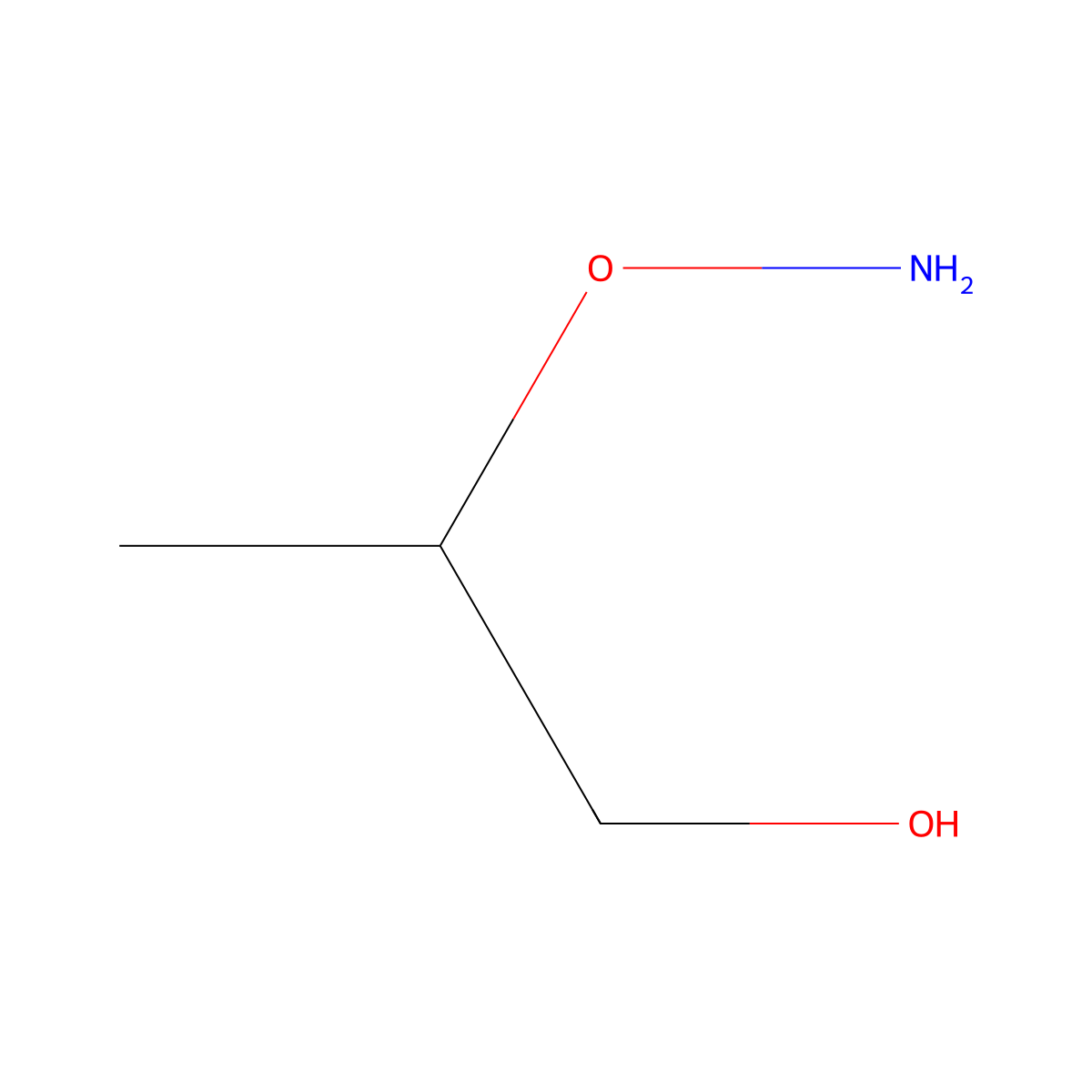 2-(Aminooxy)propan-1-ol molecular structure, CAS 40497-91-4