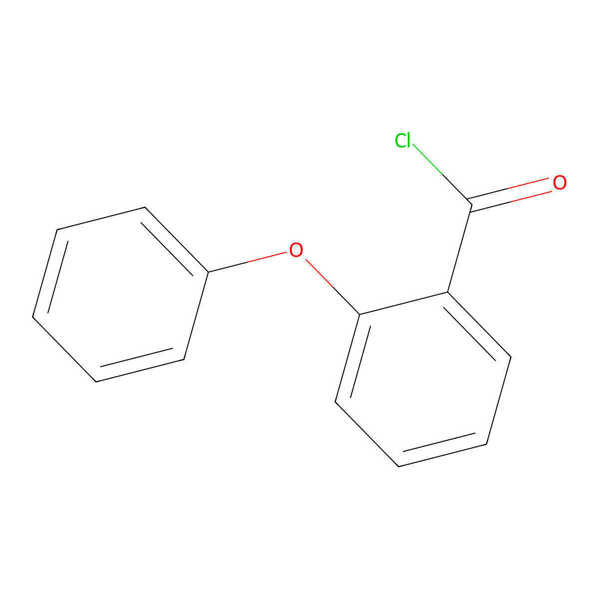 2-Phenoxybenzoyl chloride molecular structure, CAS 40501-36-8