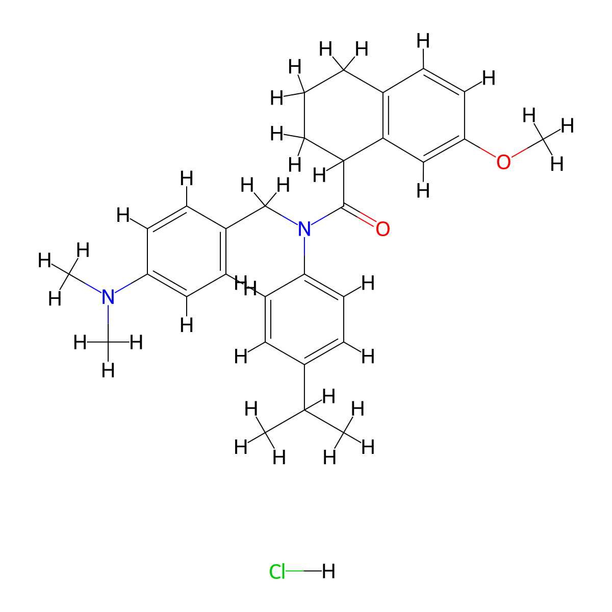 C5a Receptor Antagonist, W-54011 molecular structure, CAS 405098-33-1