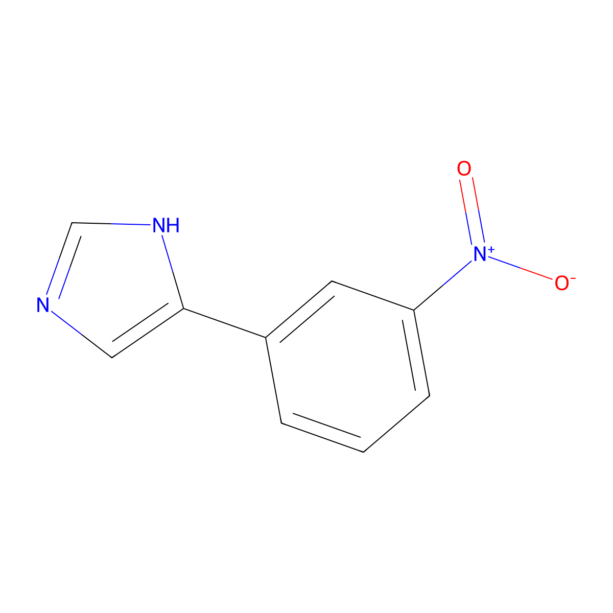 4-(3-Nitrophenyl)imidazole molecular structure, CAS 40511-41-9