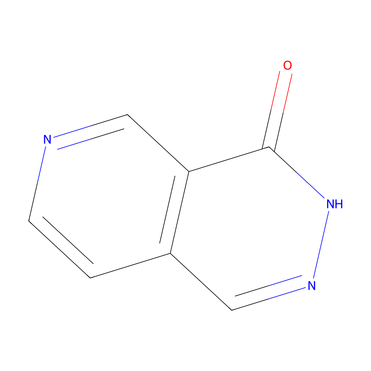 Pyrido[3,4-D]pyridazin-4(3H)-one molecular structure, CAS 40511-70-4