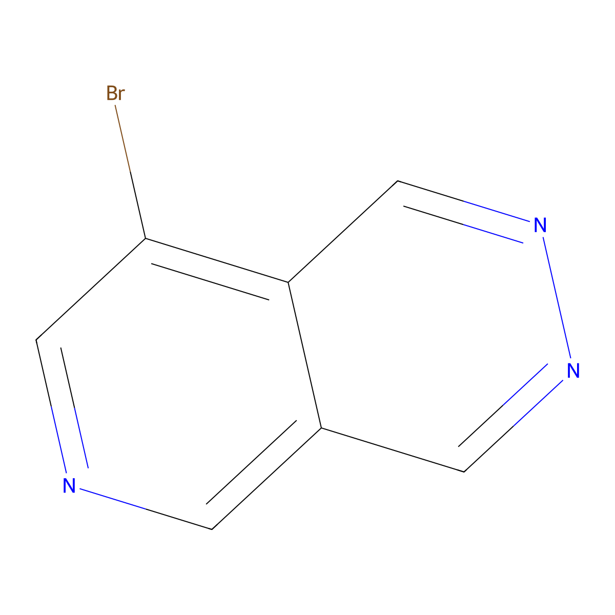 8-Bromopyrido[3,4-d]pyridazine molecular structure, CAS 40511-78-2