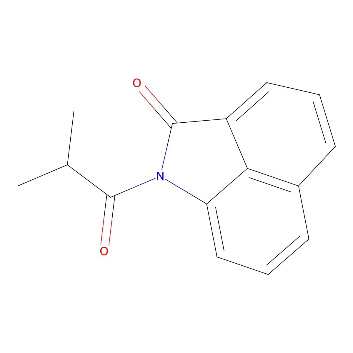 1-isobutyrylbenzo[cd]indol-2(1H)-one molecular structure, CAS 405114-73-0