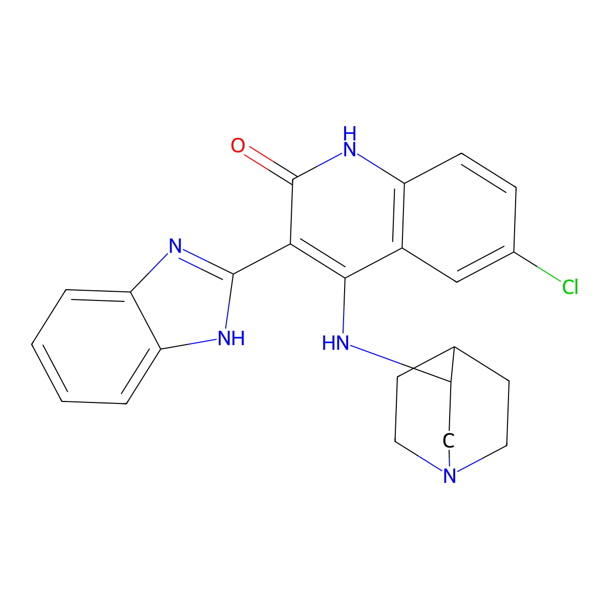Chir-124 molecular structure, CAS 405168-58-3