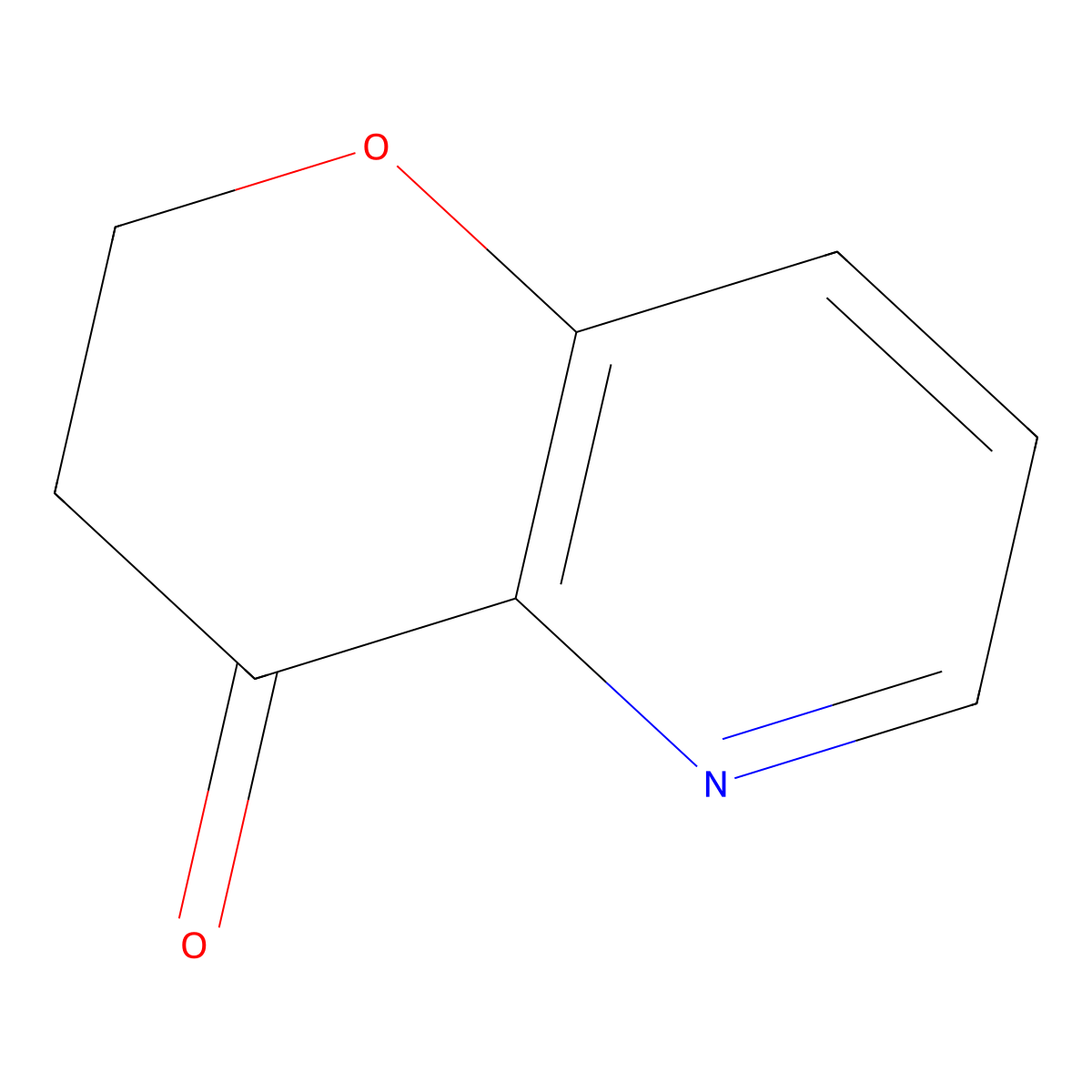 2,3-Dihydro-4H-pyrano[3,2-b]pyridin-4-one molecular structure, CAS 405174-48-3