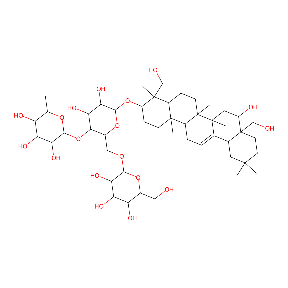 Nepasaikosaponin K molecular structure, CAS 405229-61-0