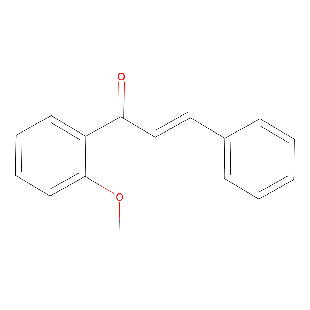(2E)-1-(2-Methoxyphenyl)-3-phenylprop-2-en-1-one molecular structure, CAS 40524-62-7