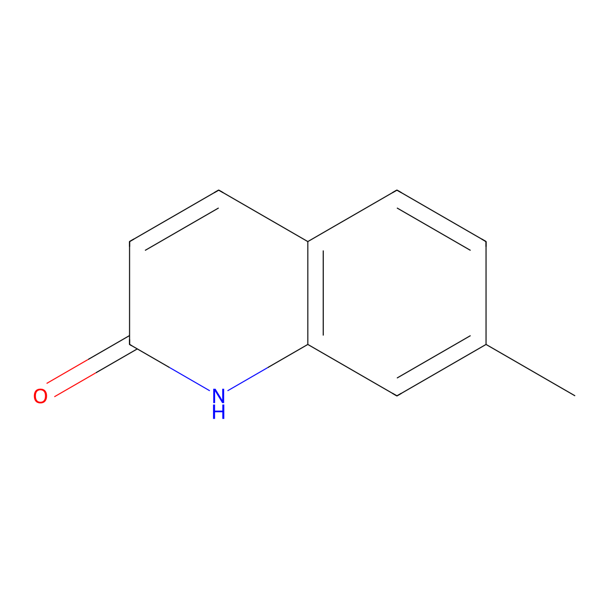 7-Methyl-2-quinolone molecular structure, CAS 4053-35-4
