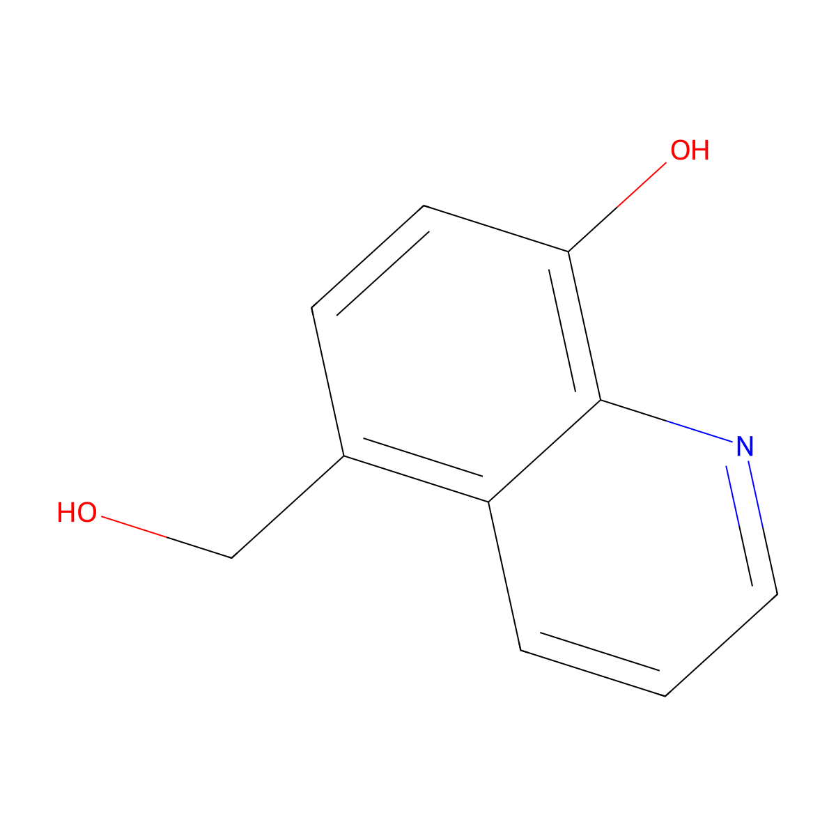 5-(Hydroxymethyl)quinolin-8-ol molecular structure, CAS 4053-44-5