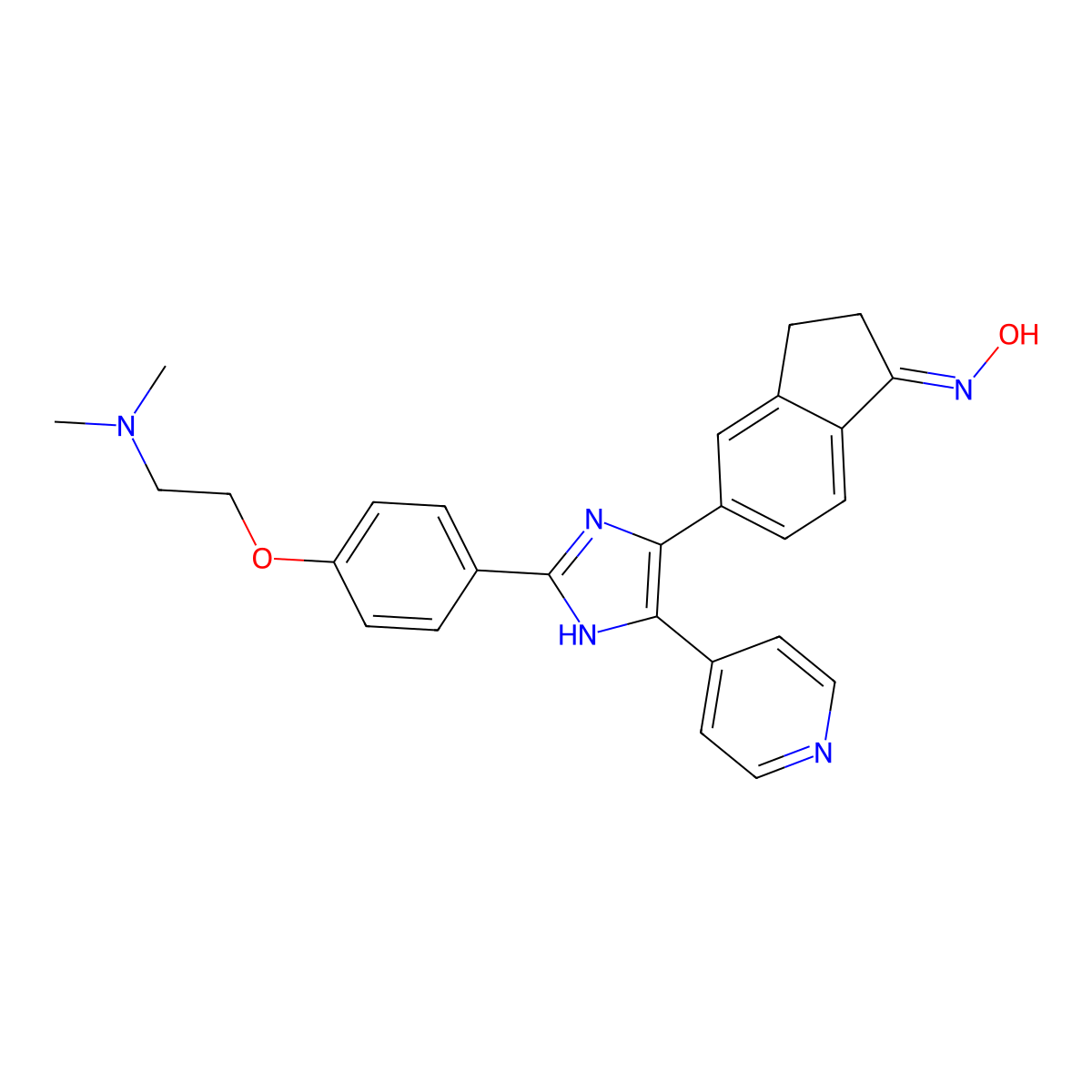 SB 590885 molecular structure, CAS 405554-55-4