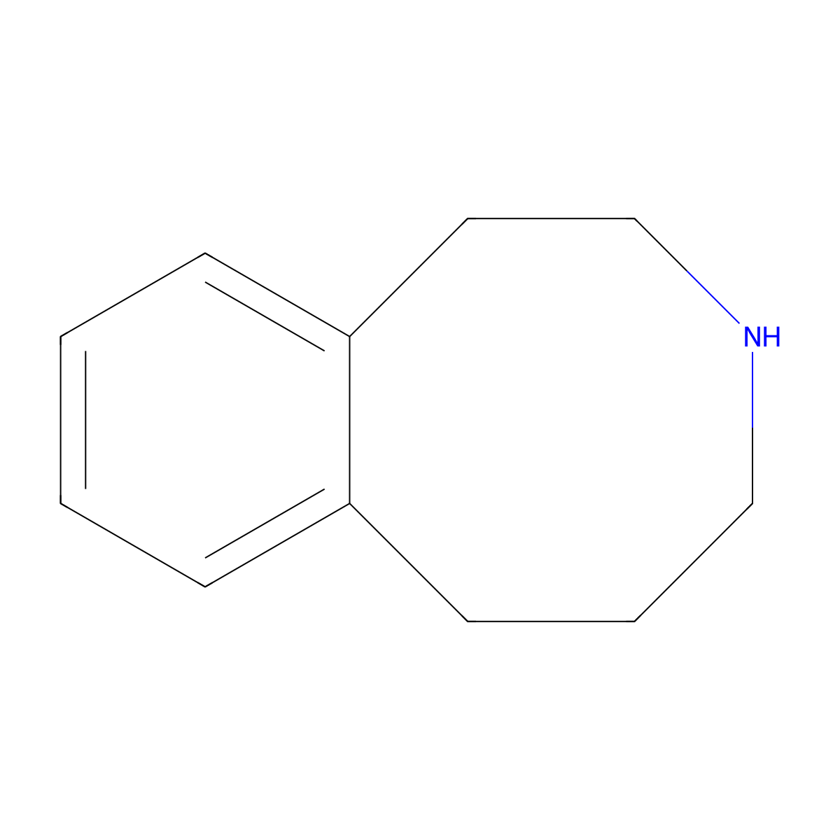 1,2,3,4,5,6-Hexahydro-3-benzazocine molecular structure, CAS 40584-21-2