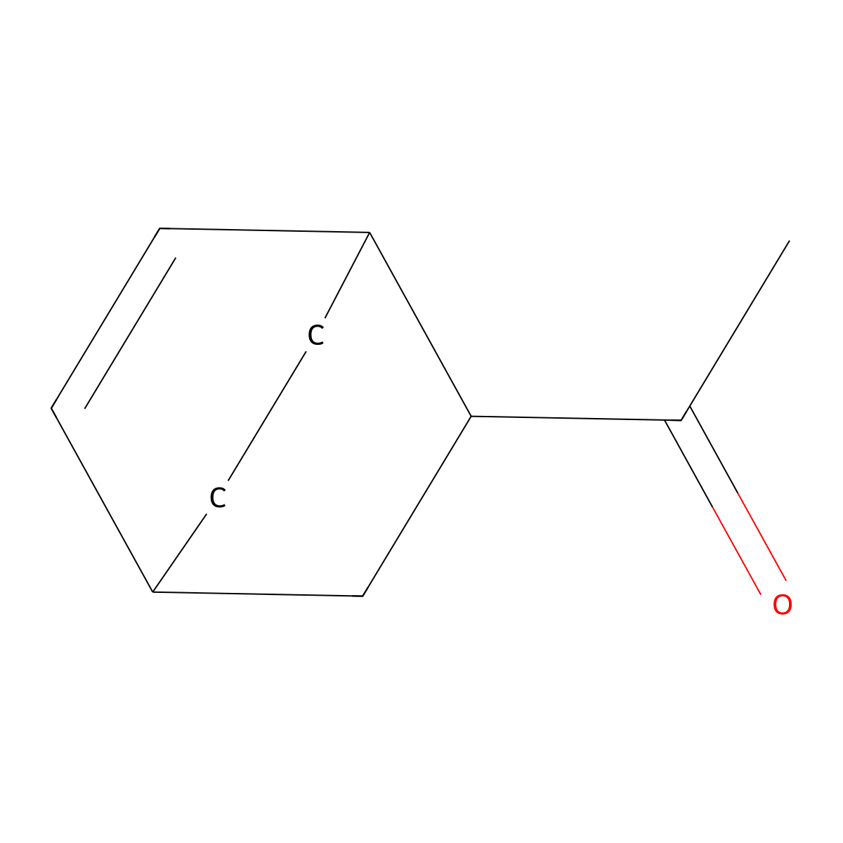 1-(Bicyclo[2.2.2]oct-5-en-2-yl)ethanone molecular structure, CAS 40590-77-0